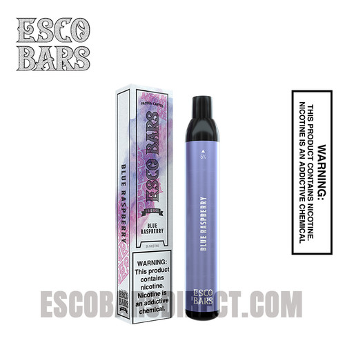 Esco Bar Blue Raspberry Mesh Disposable Vape 2500 Puffs