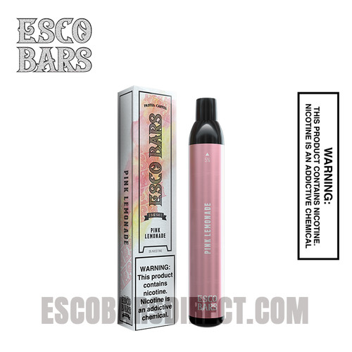 Esco Bar Pink Lemonade Mesh Disposable Vape 2500 Puffs