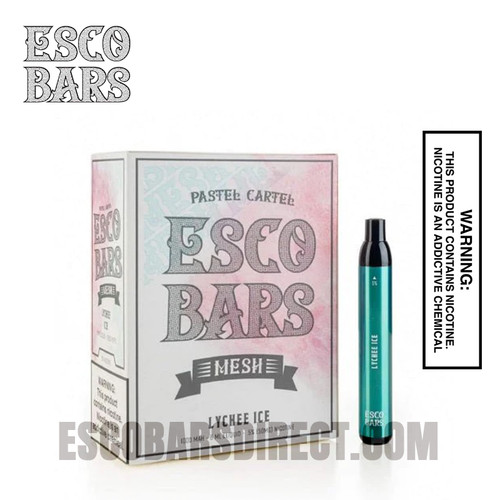 Esco Bar Lychee Ice Mesh Disposable Vape 2500 Puffs