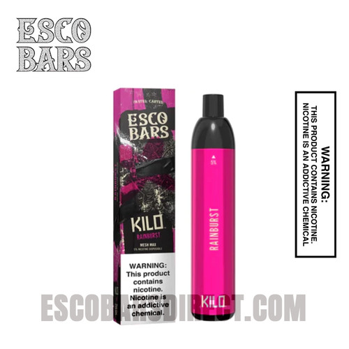 Esco Bar Kilo Rainburst Disposable Vape 4000 Puffs