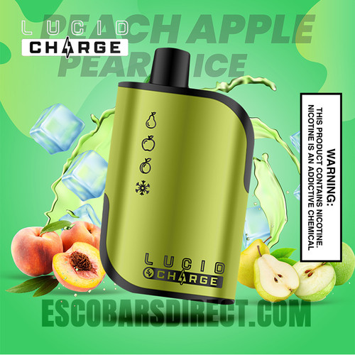 Lucid Charge Peach Apple Pear Ice 7000 Puffs