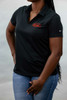 Game Day Women's Black Polo Shirt