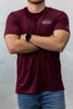 Legend Performance Tee | Deep Maroon