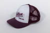 A&M I Cotton Maroon and White Hat