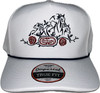 Rodeo Horses Rope Hat | White