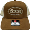 Cotton Rope Oval Trucker | Copper & Cream