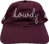 A&M Howdy Unstructured Hat | Maroon
