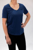 Women's Stretch Jersey Relaxed Scoop | Insignia Blue