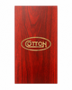 Wooden Double Alcohol Gift Box | Maroon