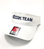 Cotton Team Visor | White