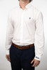 Long Sleeve Solid Dress Shirt | White