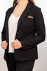 Black Knit Blazer