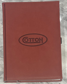 Cotton Embossed Notebook