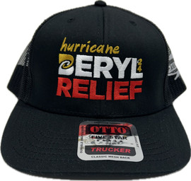 2024 Hurricane Beryl Relief Trucker | Black