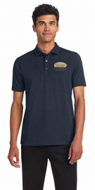 Culinary Stretch Jersey Polo | Navy