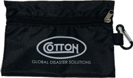 Global Disaster Solutions Zipper Pouch | Black