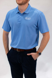Wearever Peformance Pique Polo | Carolina Blue