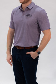 Oceanside Heather Polo | Purple Sage Heather