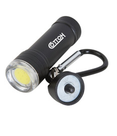Flashlight Keychain | Black