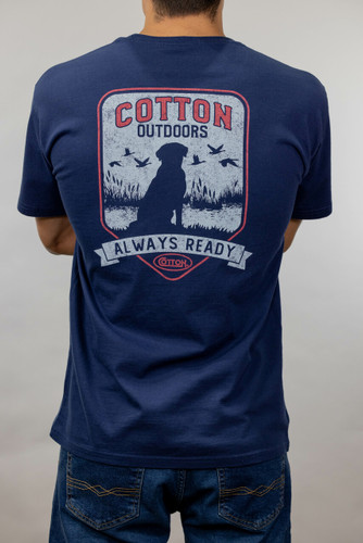 Bird Dog Tee | Navy