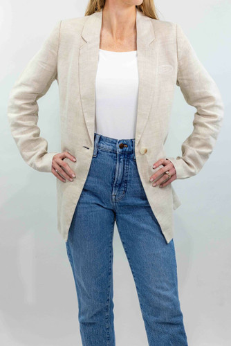Women's Blake Long Blazer | Natural