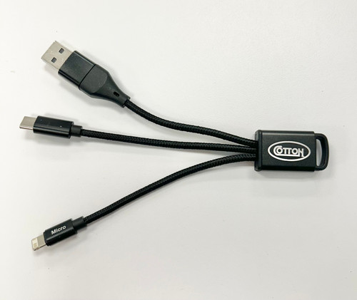 3-in-1 Charger | Black