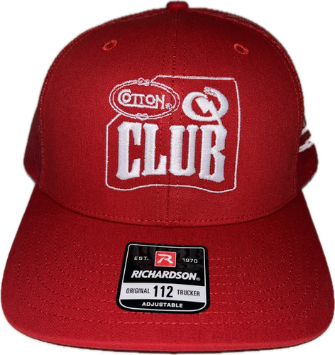 Cotton Club Trucker | Red