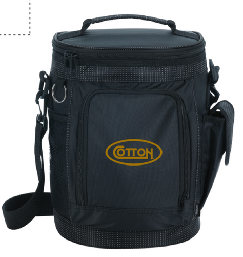 Cotton Lunch Bag | Black