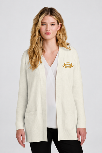Women's Open-Front Cardigan Sweater | Oatmeal Heather