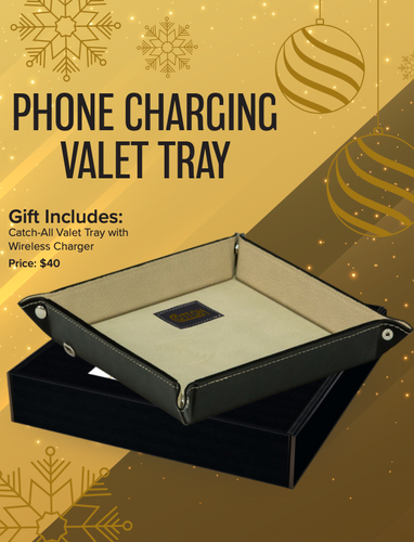 Wireless Charging Valet Tray