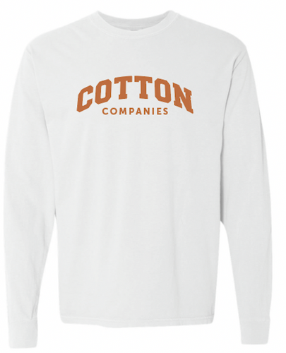 Cotton Companies Long Sleeve Tee | White
