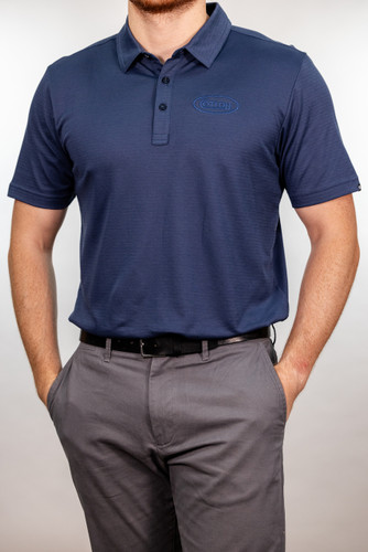 Bayfront Solid Polo | Insignia Blue