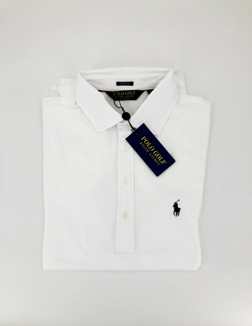 RL Lisle Stretch Polo - White