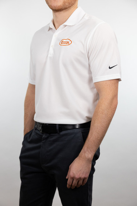 Game Day White Micro Pique 2.0 Polo