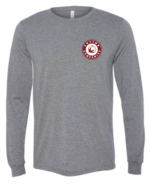 Grey Cotton Companies Circle Long Sleeve Tee