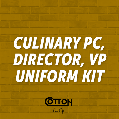 Culinary PC, Director, VP Uniform Kit