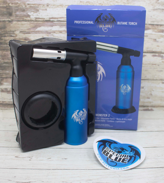 SPECIAL BLUE MONSTER DOUBLE FLAME TORCH