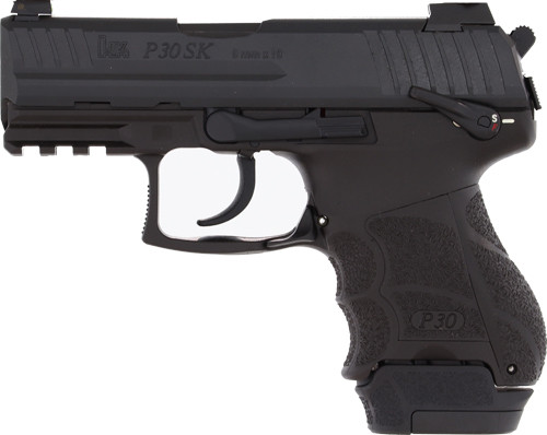 HK P30SK V3 DA/SA TRIGGER 9MM 3.27" BBL 2-10RD W/SAFETY BLK