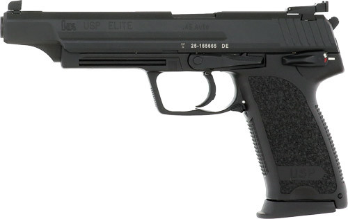 HK USP45 ELITE V1 DA/SA 45ACP 6.02"BBL 2-12RD BLACK