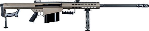 BARRETT M82A1 RIFLE 50BMG 29" FLUTED 1:15" 10RD FDE