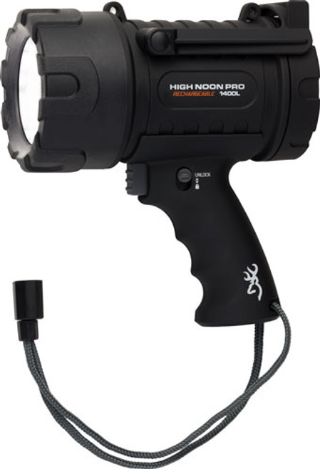 BROWNING HIGH NOON LED SPOTLT 100-1400 LUMENS RECHARGEABLE