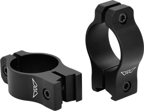 WARNE VAPOR 1" MED MATTE RINGS ALUMINUM FITS 3/8 DVTL ONLY
