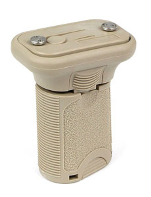 BCM VERTICAL GRIP SHORT FDE FITS KEYMOD RAILS