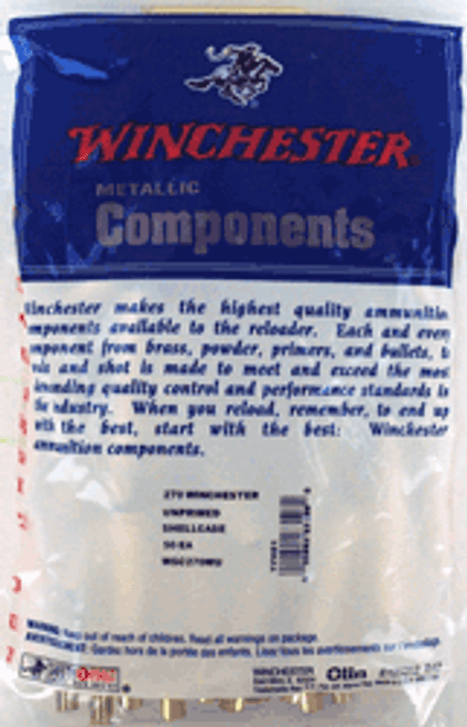 WINCHESTER UNPRIMED CASES 270 WIN 50 PACK 20PK/CS