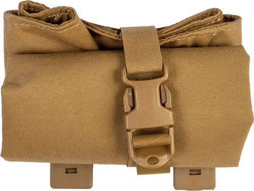 GREY GHOST GEAR ROLL-UP DUMP POUCH LAMINATE COYOTE BROWN