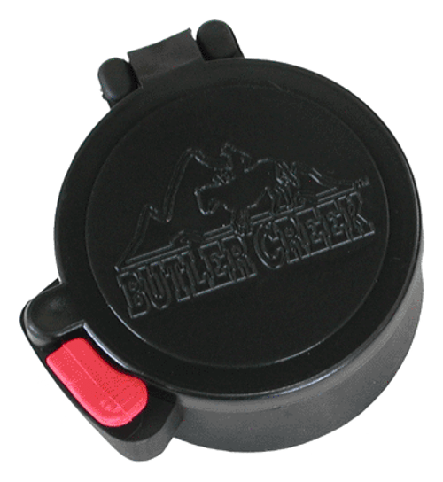 BUTLER CREEK FLIP OPEN #18 EYE SCOPE COVER BLACK