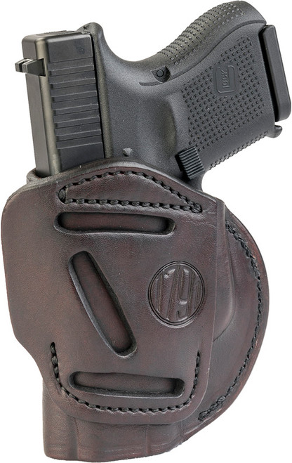 1791 HOLSTER 4-WAY OWB MULTI- FIT RH SZ3 GLK 26/SIM SIG BRN