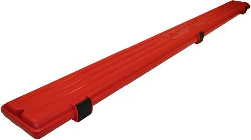 MTM GUN CLEANING ROD CASE RED HOLDS 4 RODS UP TO 47.5" LONG