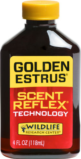 WRC DEER LURE GOLDEN ESTRUS W/SCENT REFLEX TECH 4FL OZ.
