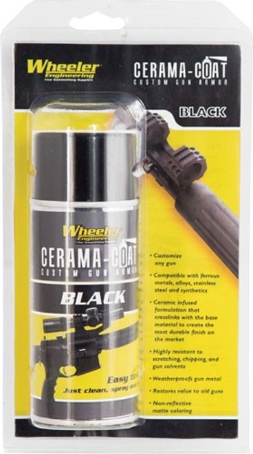 WHEELER CERAMA-COAT FIREARM FINISH BLACK